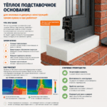 © sdm-chem. Тёплое подставочное основание (его ещё называют тёплым подставочным профилем) 3